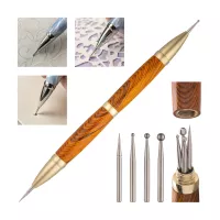 Interchangeable Embossing Stylus Kit in Golden