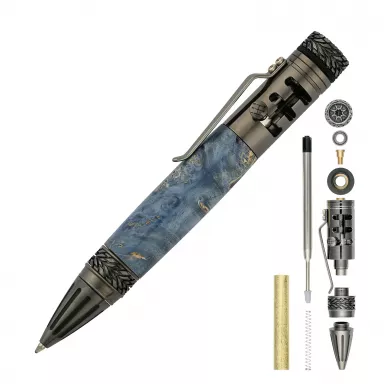 Titan Gearshift Tire Spinner Pen Kit in Gun Metal