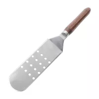Griddle Spatula Kit with Perforated Round Blade