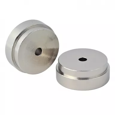 2 Piece Bushing set for Mini Tabletop Salt/Peppermill 3.5in. Kit with EZ Assemble Mechanism