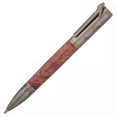 Heavenly Messenger Cardinal Ballpoint Twist Pen Kit In Antique Pewter