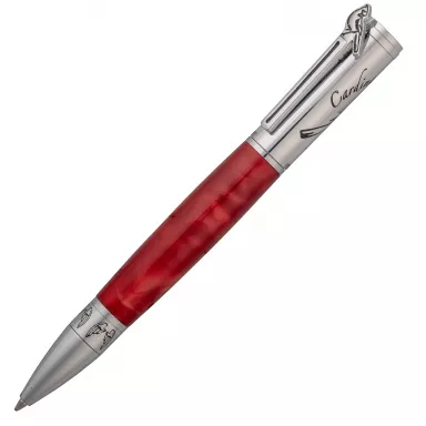 Heavenly Messenger Cardinal Ballpoint Twist Pen Kit In Chrome