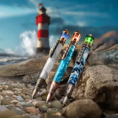 3 Lighthouse Pen Kit Starter Set
