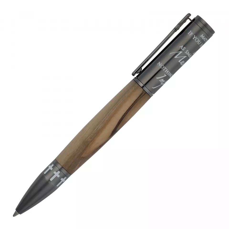 Matthew 17:20 Mustard Seed Twist Pen Kit in Gun Metal at Penn
