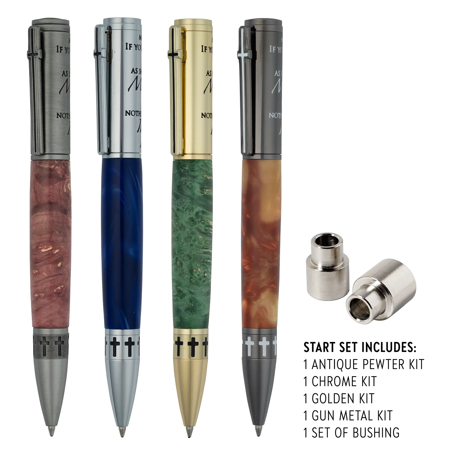 4 Matthew 17:20 Mustard Seed Twist Pen Kit Starter Set at Penn