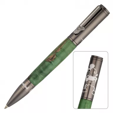 The Mouse Twist Pen Kit in Gun Metal