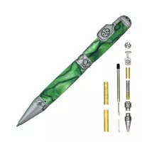 Pickleball Antique Pewter Twist Pen Kit