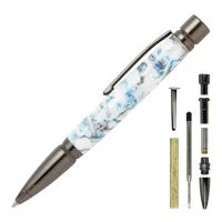 Protura Gun Metal Twist Pen Kit