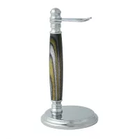 Deluxe Razor Stand Kit in Chrome