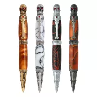 4 Skull Twist Pen Kit Starter set