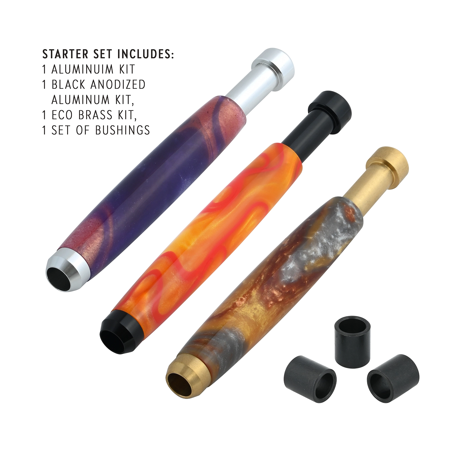 tobacco taster 3 EZ-Eject Kit Starter Set Large Standard Tobacco Taster -