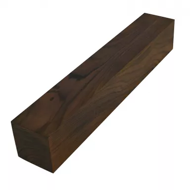 Popular Collection Cocobolo 2 in. x 2 in. x 12 in. Spindle Blank