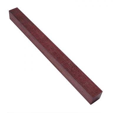 Popular Collection Purpleheart 1 in. x 1 in. x 12 in. Jumbo Pen Blank