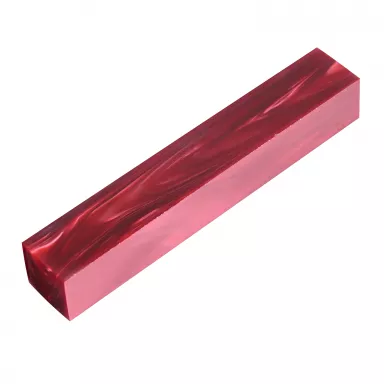 Kirinite Roja Pearl 3/4 in. x 3/4 in. x 5 in. Pen Blank