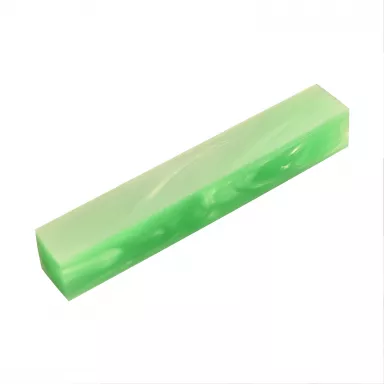 Kirinite Keylime Pearl 3/4 in. x 3/4 in. x 5 in. Pen Blank