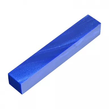 Kirinite Electric Blue 3/4 in. x 3/4 in. x 5 in. Pen Blank