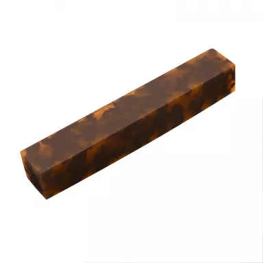 Kirinite Tortoise Shell 3/4 in. x 3/4 in. x 5 in. Pen Blank