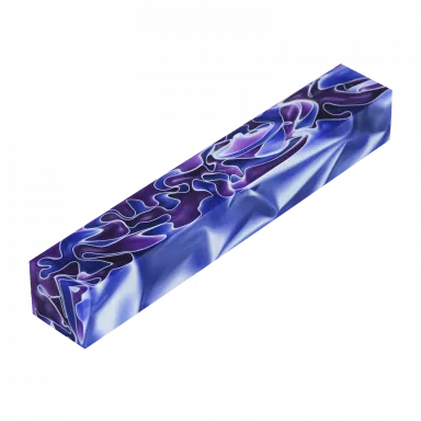 Lava Bright Classic Purple and Lavender 3/4 in. x 3/4 in. x 5 in. Pen Blank