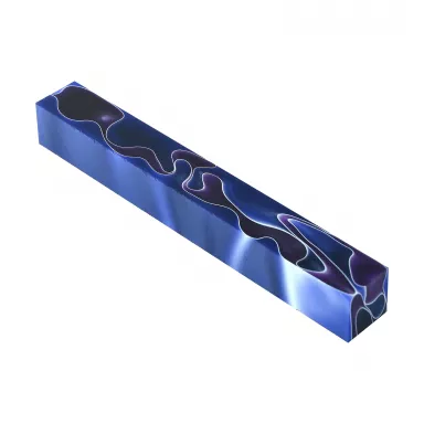 Lava Bright Classic Purple and Lavender 5/8 in. x 5/8 in. x 5 in. Pen Blank