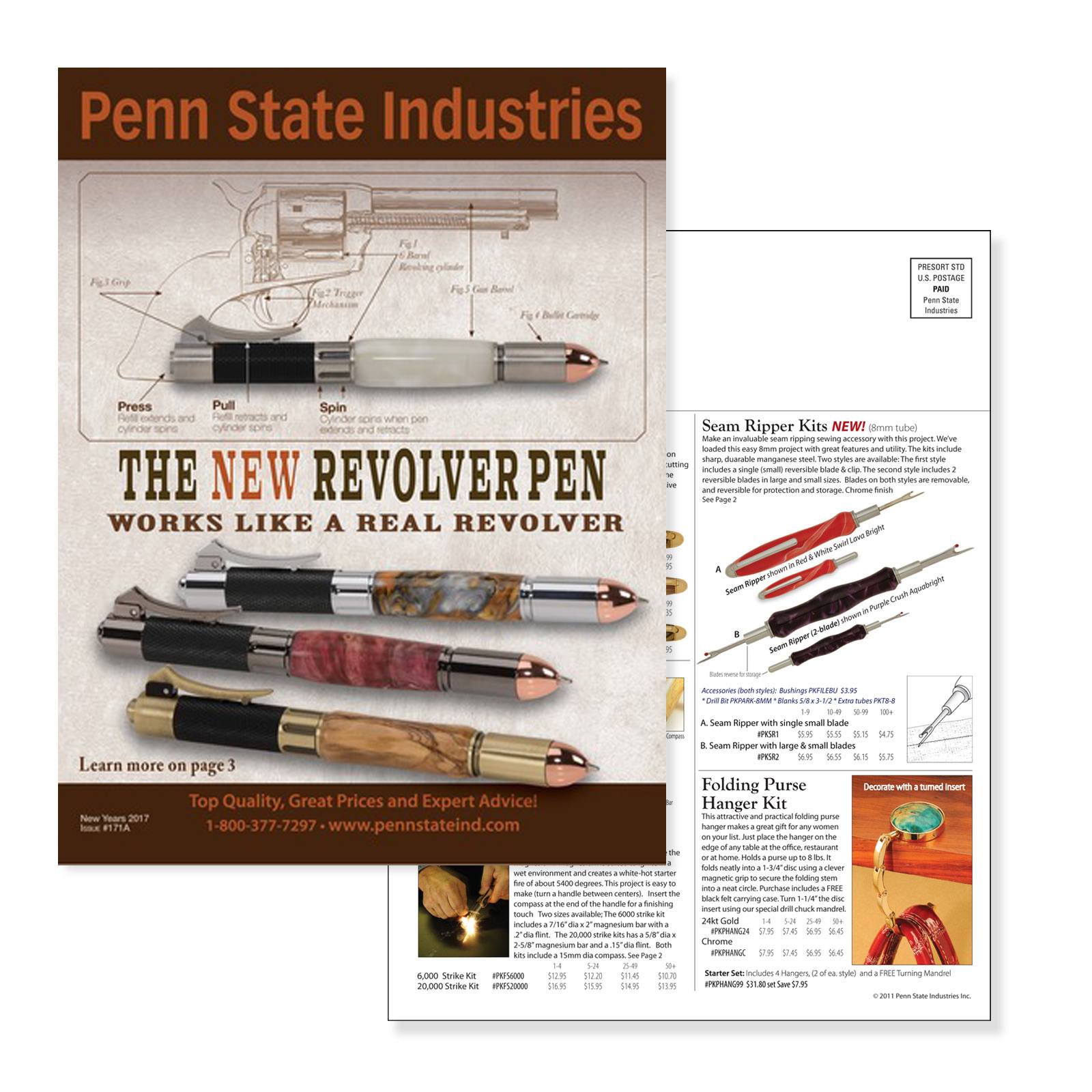 Penn State Industries Catalog Stanhope Pen Peep Selection 1