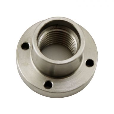 2 in. Steel Lathe Faceplate: 1 in. x 8 tpi
