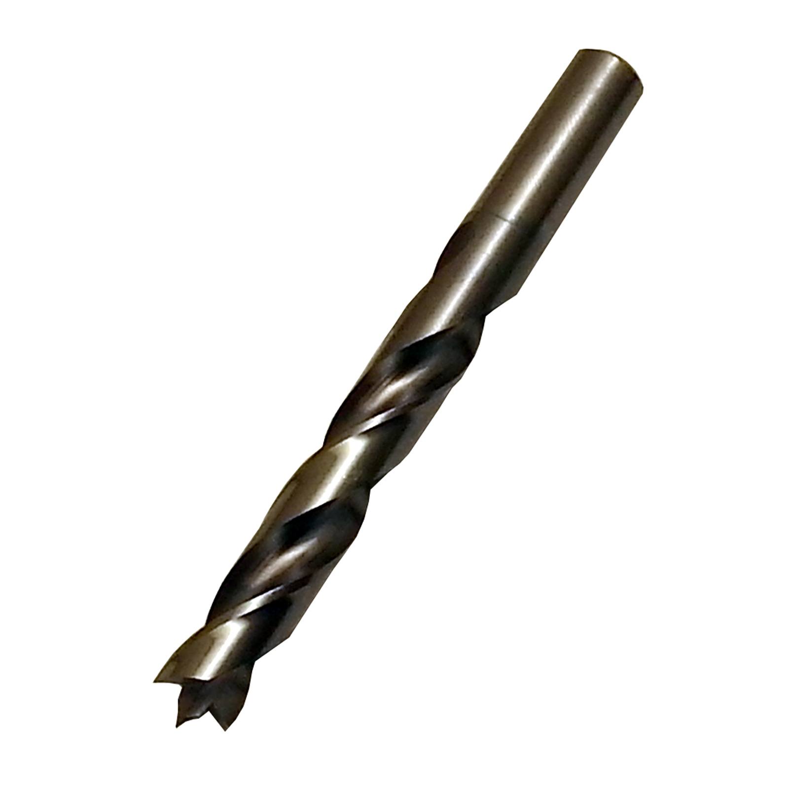Pack of 1 1-9/64 Diameter x 6 Length YG-1 D1191 High Speed Steel Split Point 3 Flat Black/Gold Silver/Deming Drill Bit 118 Degree