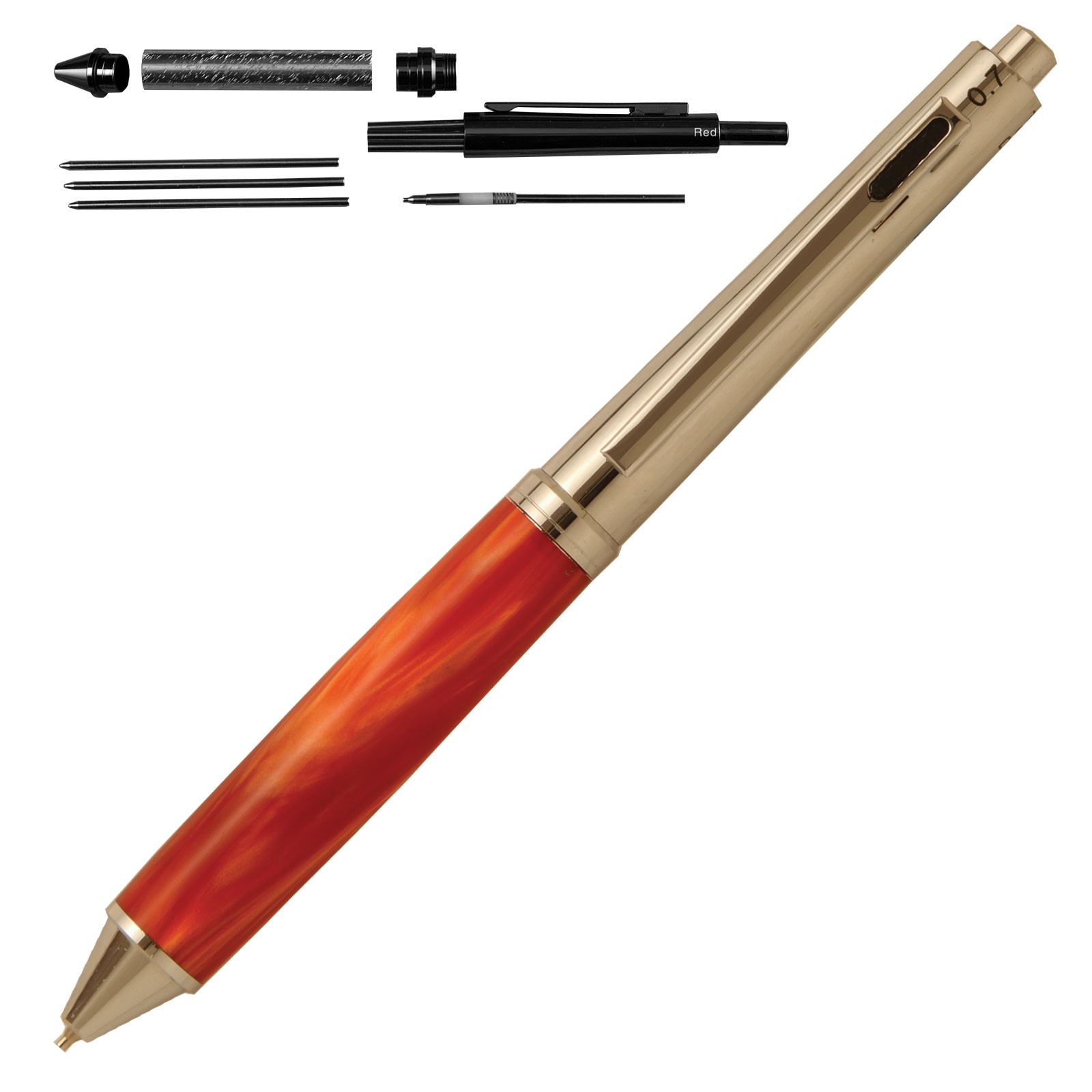 4 in 1 Multi-Function Chrome Pen Kit at Penn State Industries