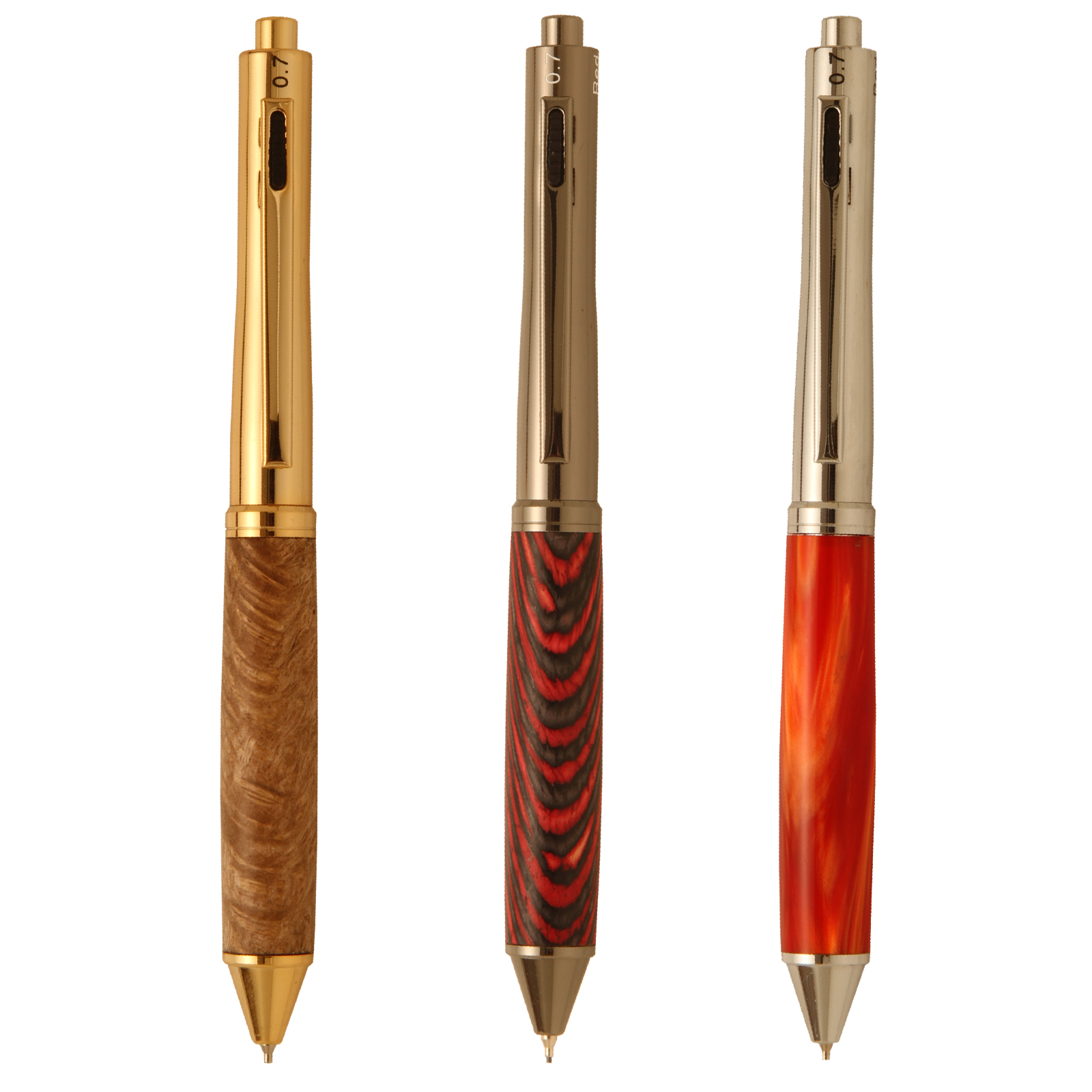 2 pen set with storage pouch Philadelphia Phillies Wood Click Pen 