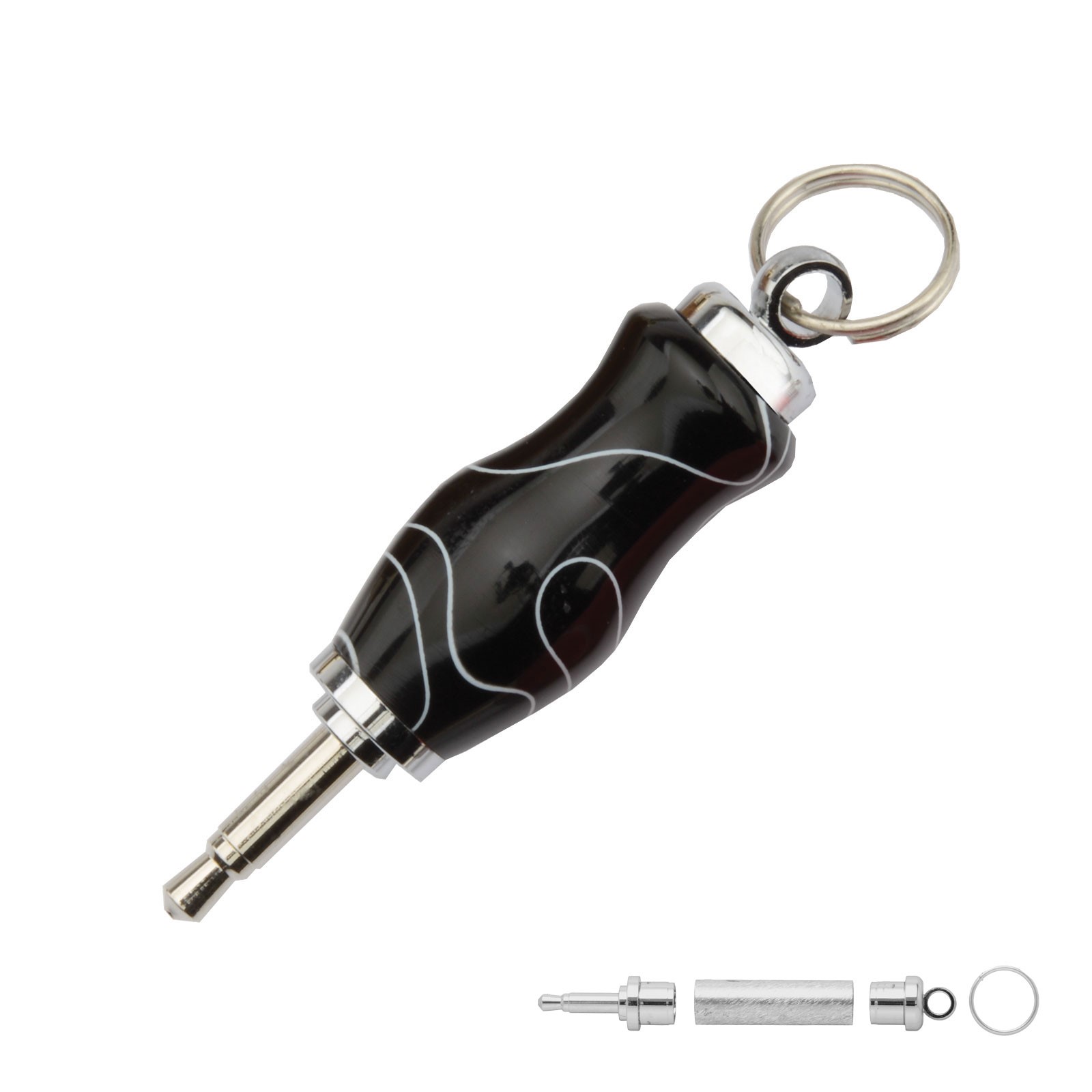 Secret Compartment Brushed Satin Key Chain Kit at Penn State Industries