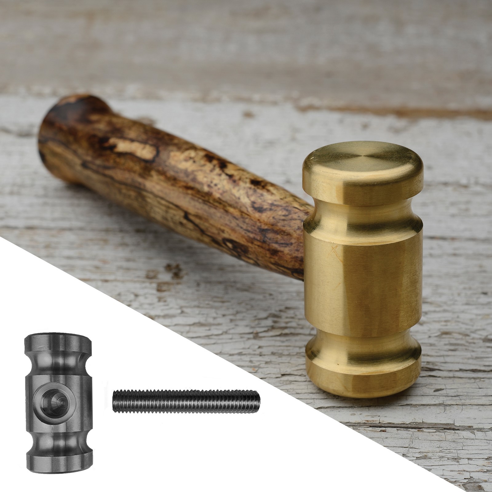 Penn State Industries PKBHAM Brass Hammer Woodturning Project Kit