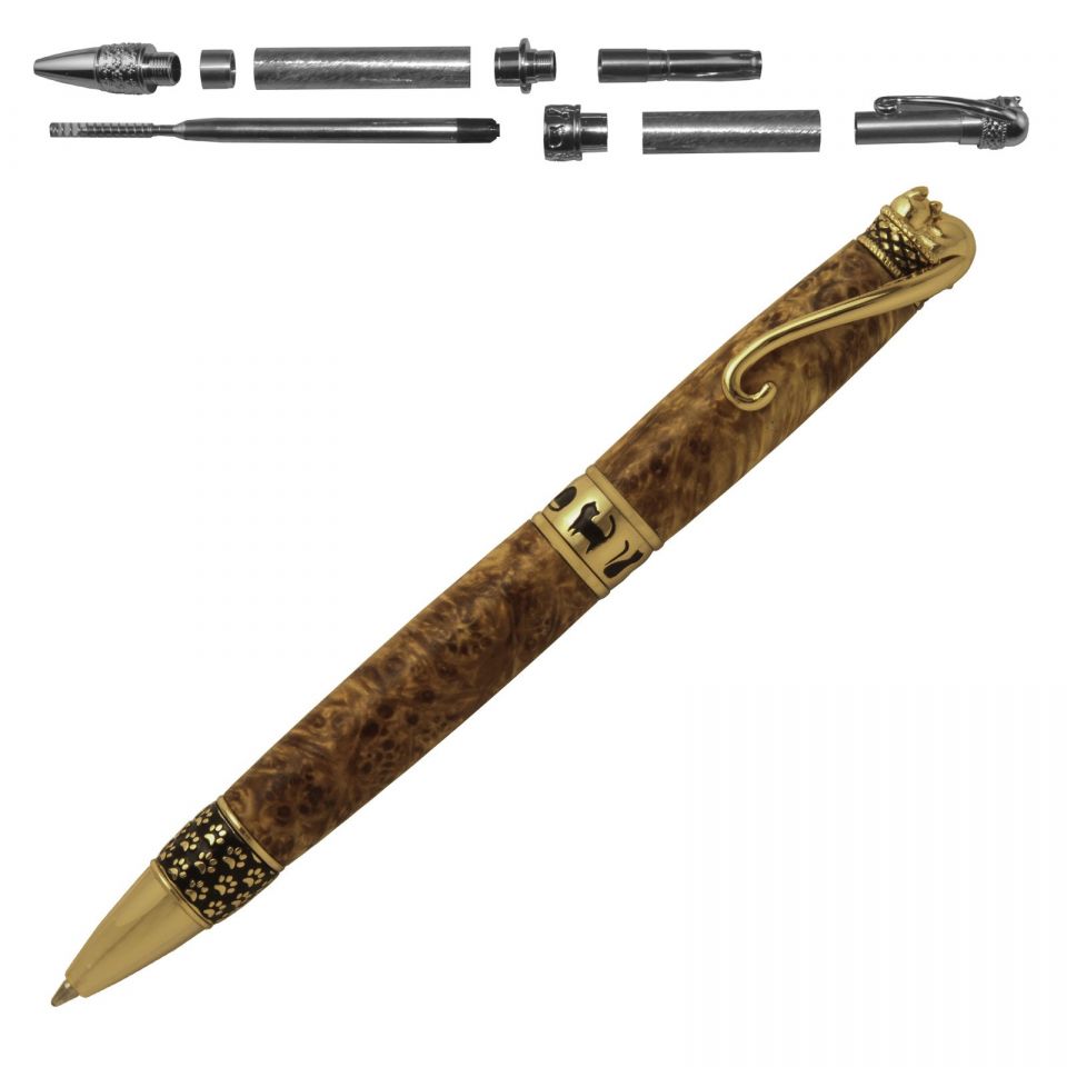 Cat Gold Twist Pen Kit at Penn State Industries