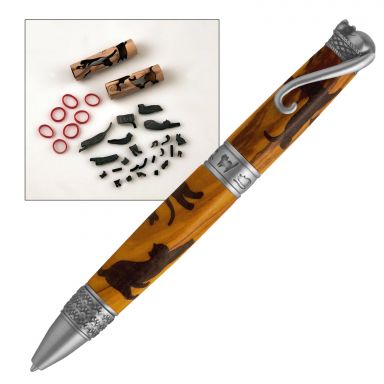 Cat Silhouettes Pen Inlay Kit