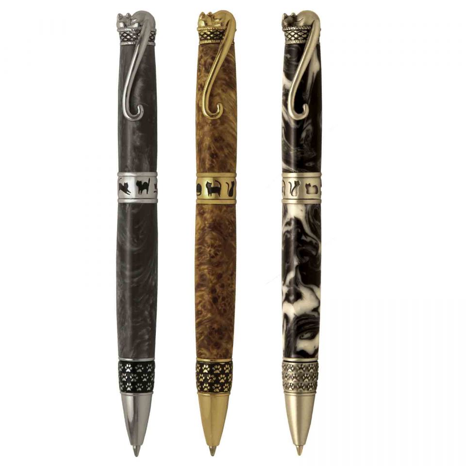 3 Cat Twist Pen Kit Starter Set at Penn State Industries