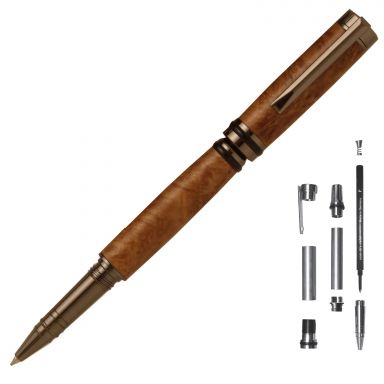 Cameron Gun Metal Rollerball Pen Kit