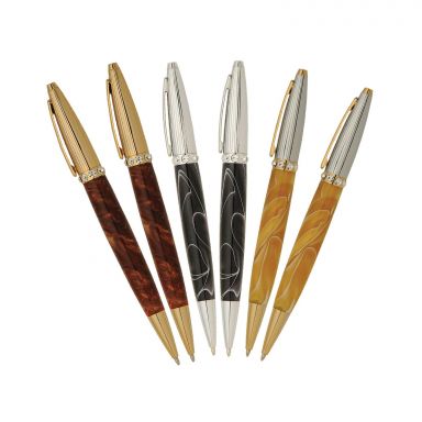 6 Duchess Twist Pen Kit Starter Set