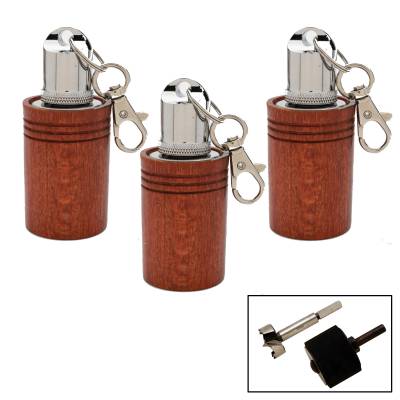 Mini flask keychain on sale