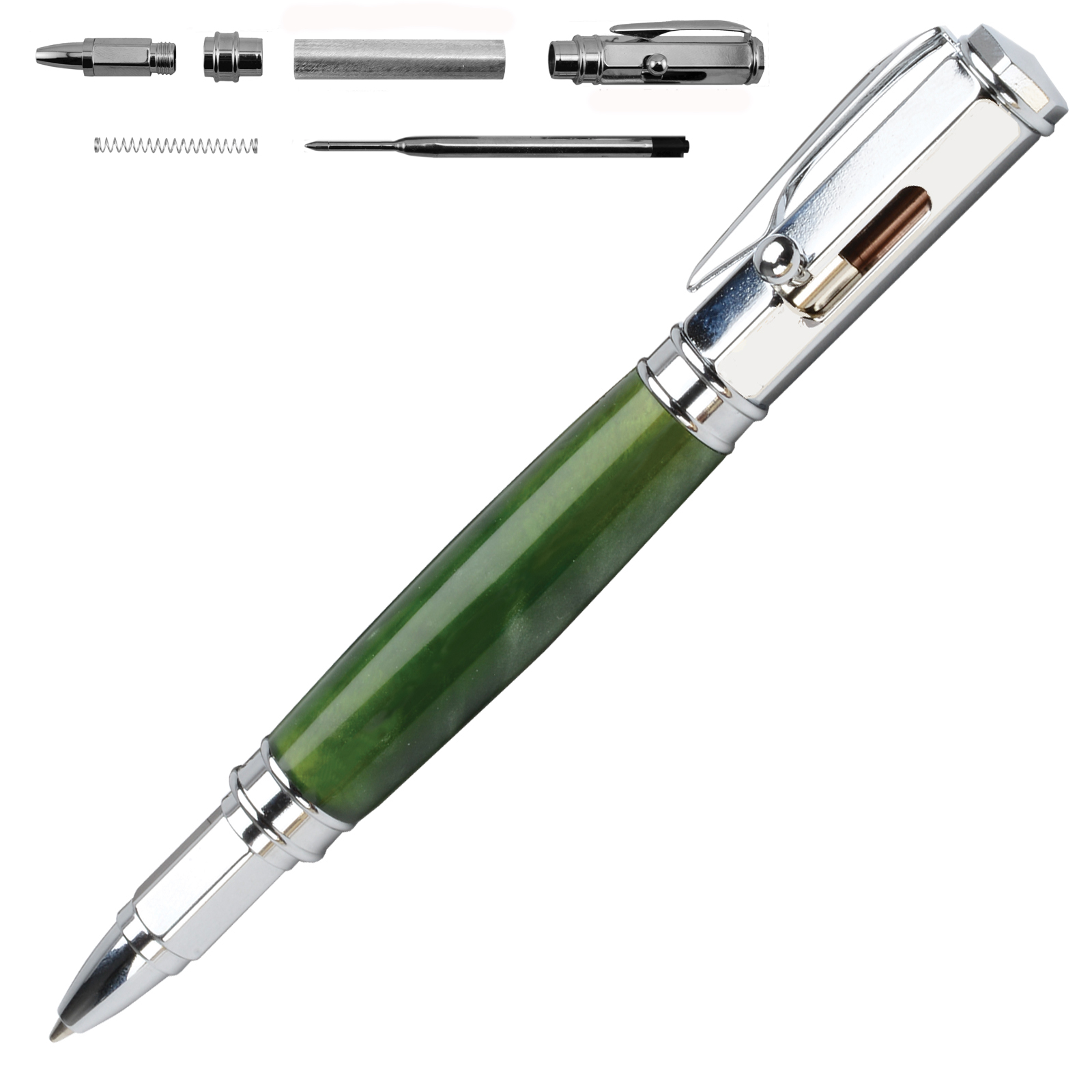 PKBOXGUN2G GREEN TACTICAL RIFLE Case Pen Box Fits Bolt Action Pens NEW MARKET 