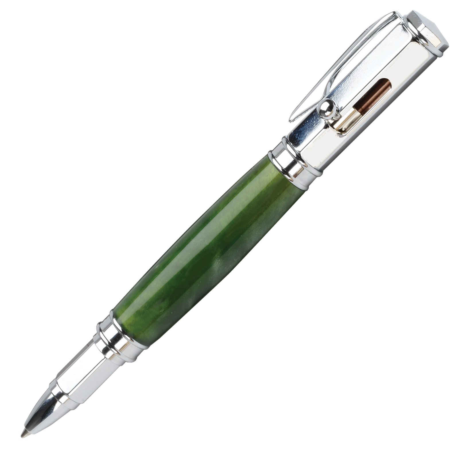 Vertex Bolt Action Chrome Pen Kit at Penn State Industries