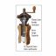 EZ-Assemble Antique Style Salt and Pepper Mill Mechanism in Antique Copper