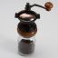 Antique Copper Housing Coffee Grinder Mechanism: 3 in. x 3 in. x 5 in. high