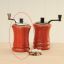 Mini Tabletop Salt and Peppermill 3 1/2 in. High Kit in Chrome