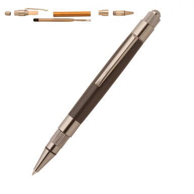 Stratus Gun Metal Click Pen Kit