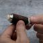 Lip Balm Holder Keychain Kit in Aluminum