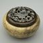 8 Set of Filigree Bowl Lids in Antique Pewter