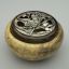 8 Set of Filigree Bowl Lids in Antique Pewter