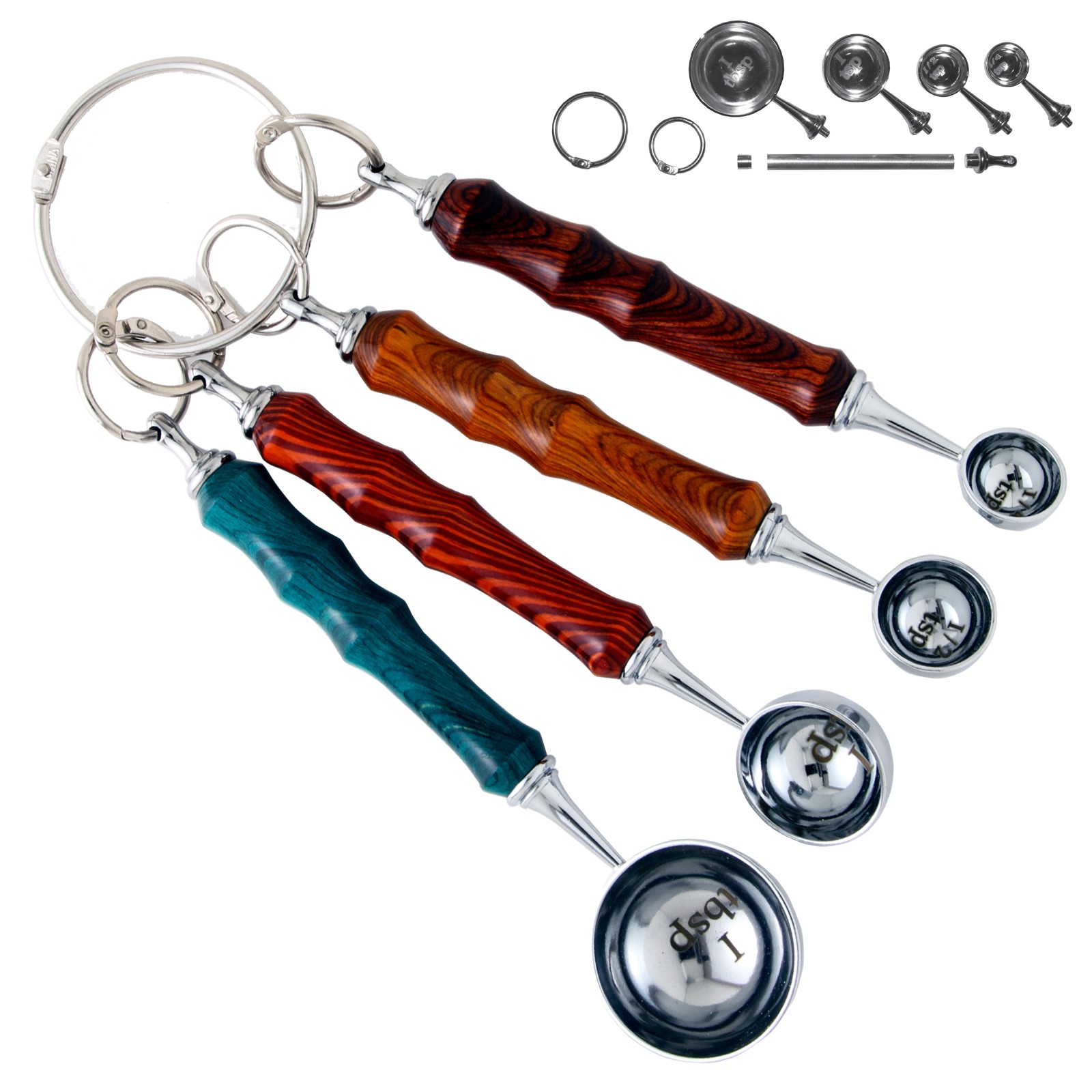 4-PC Measuring Spoon Set, Accessories: National Hospitality Supply