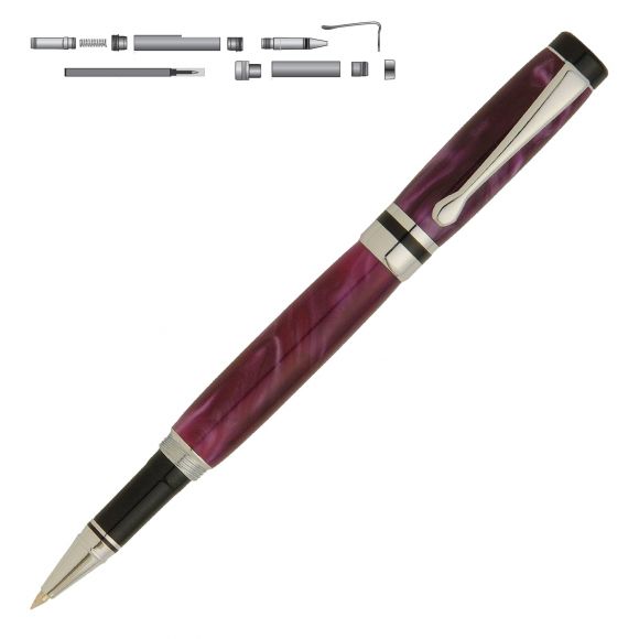 Classic Chrome Rollerball Pen Kit