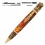 Phoenix Rising Antique Brass Twist Pen Kit