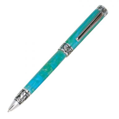 Sculpted Arbor Chrome Pen Kit