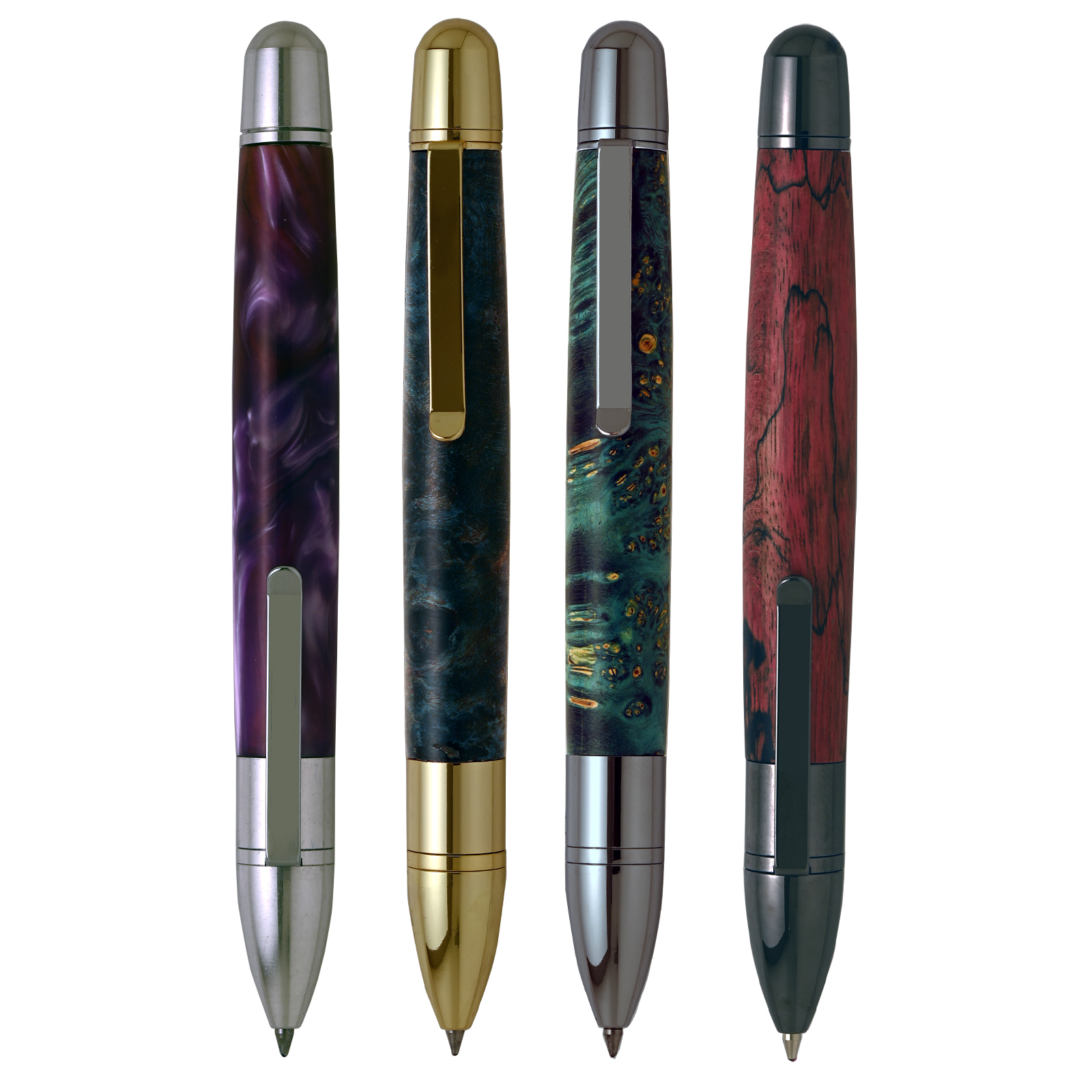 Penn State Industries PKVICAB Victorian Twist Ballpoint Pen Kit Woodturning  Project (5 pack in Antique Brass)